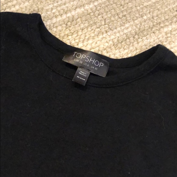 Top shop heart lettuce edge crop top - Picture 2 of 2